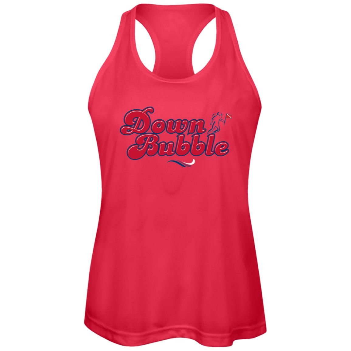 Down Bubble Logo - Women's Tank (Red)