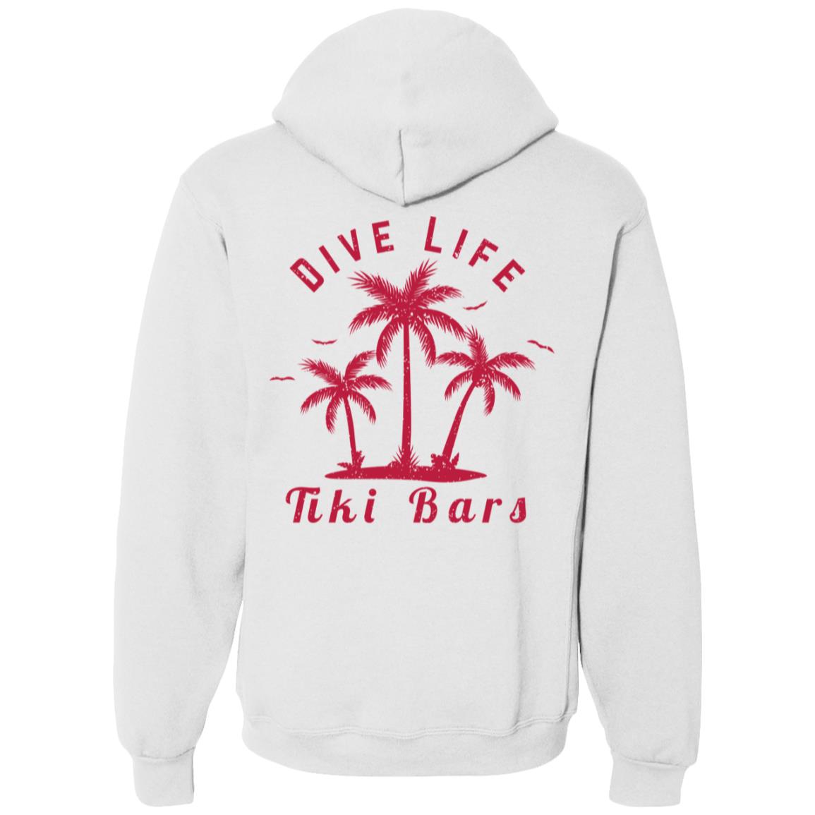 Tiki Bar Down Bubble Hoodie