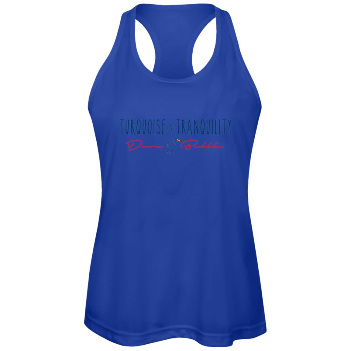 Turquoise & Tranquility - Women's Tank Top (blue)