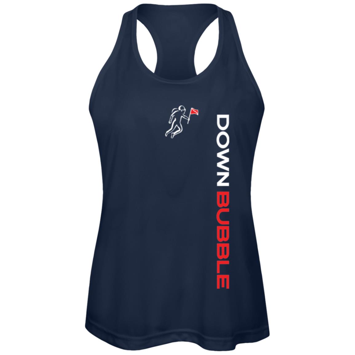 Down Bubble Logo - Women's Tank